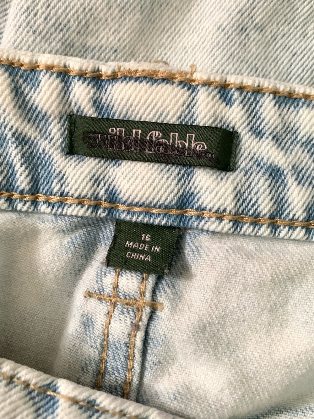 Wild Fable High Rise Balloon Jean Light Wash Denim Jeans 16 - Picture 6 of 11